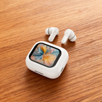 Full-Color Touchscreen ANC In-Ear Bluetooth Headphones – Dual Color