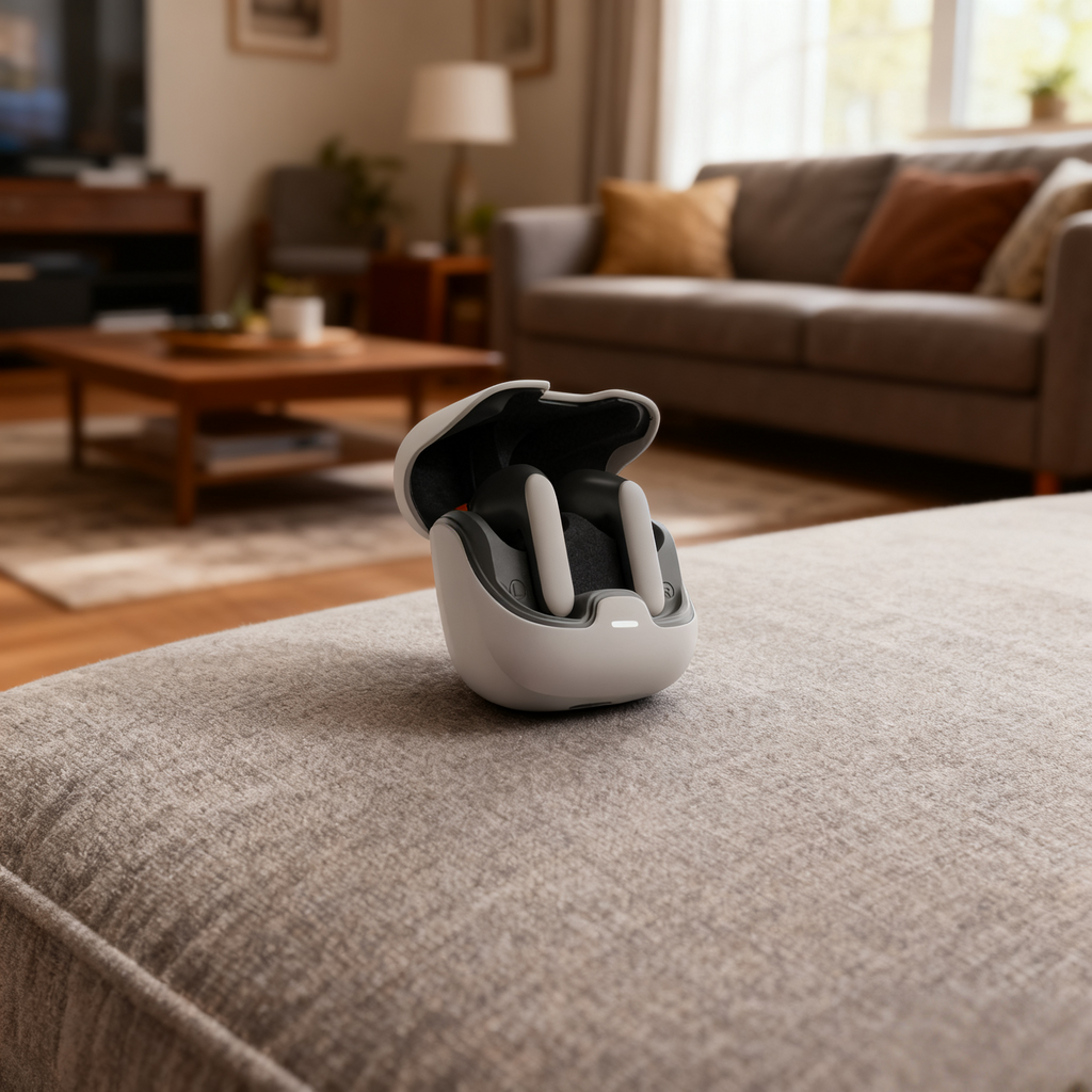 ENC Noise-Cancelling True Wireless In-Ear Bluetooth Earbuds – Dual Color