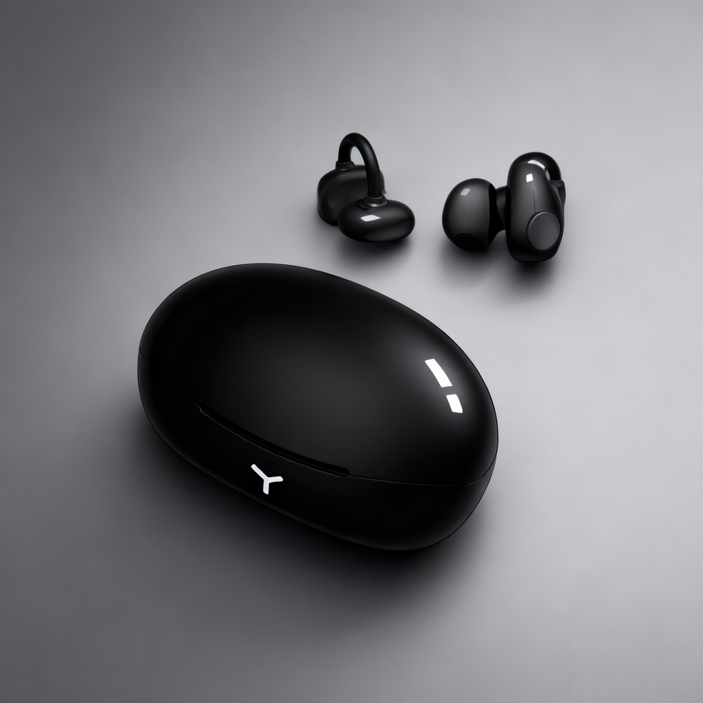 Open-Ear Sports Bluetooth Earbuds – Ear-Clip Design