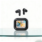 Full-Color Touchscreen ANC In-Ear Bluetooth Headphones – Dual Color