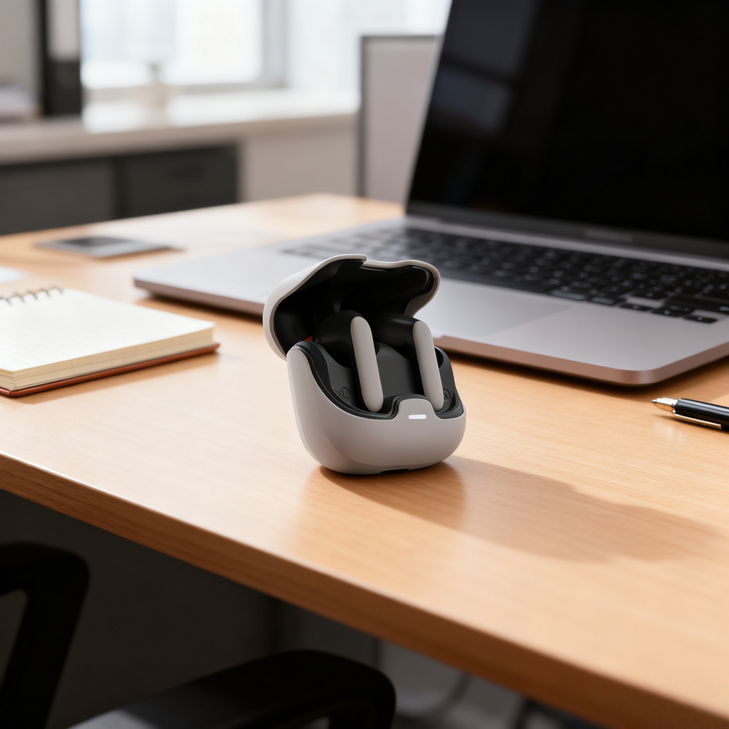 ENC Noise-Cancelling True Wireless In-Ear Bluetooth Earbuds – Dual Color