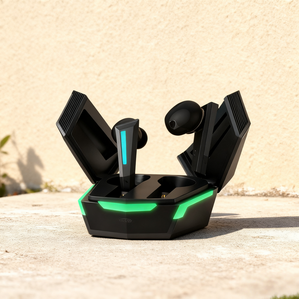 Racing Door Wireless Gaming Bluetooth Earphones