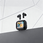 Full-Color Touchscreen ANC In-Ear Bluetooth Headphones – Dual Color