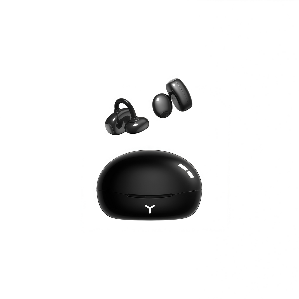 Open-Ear Sports Bluetooth Earbuds – Ear-Clip Design